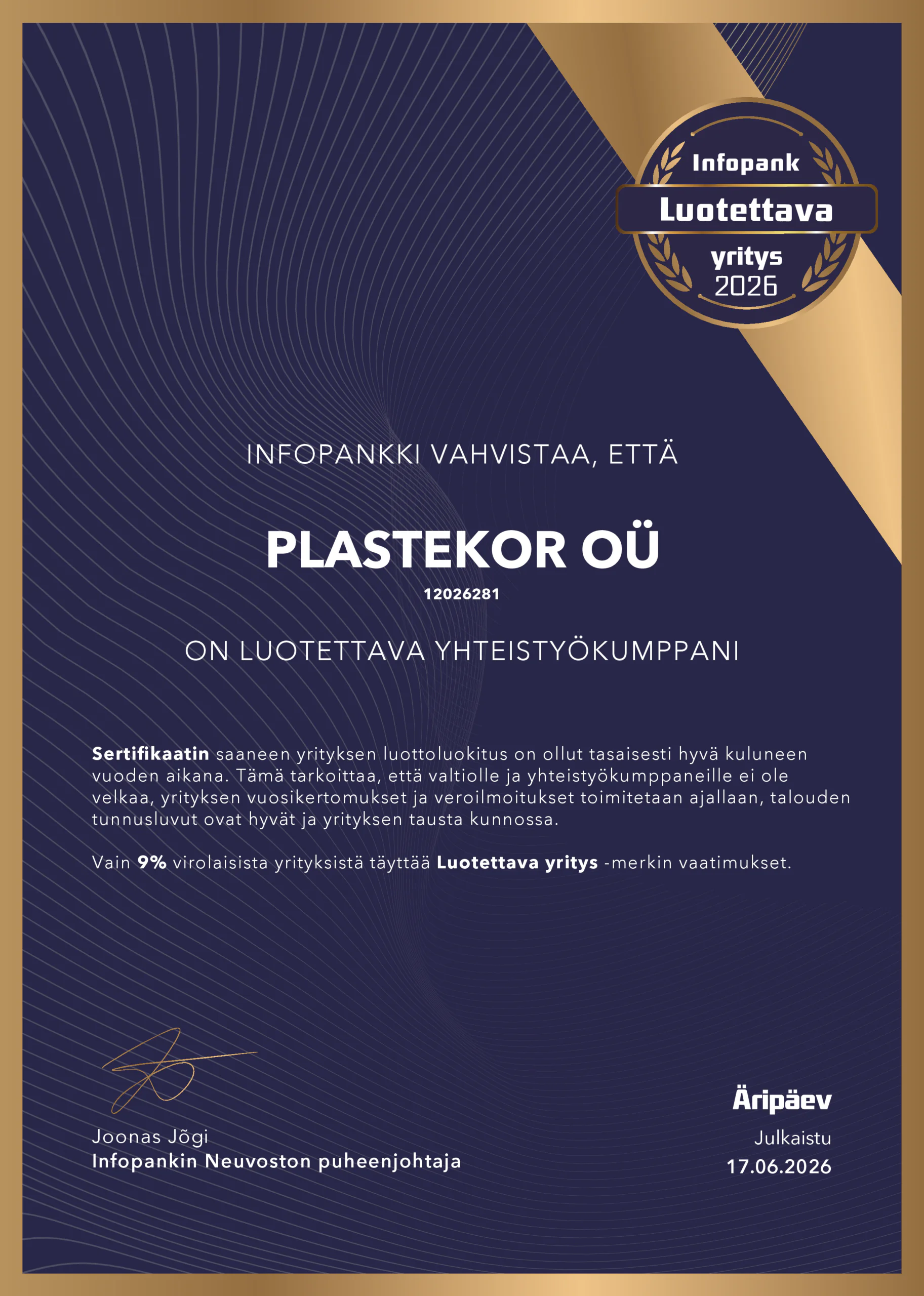 Sertifikaat